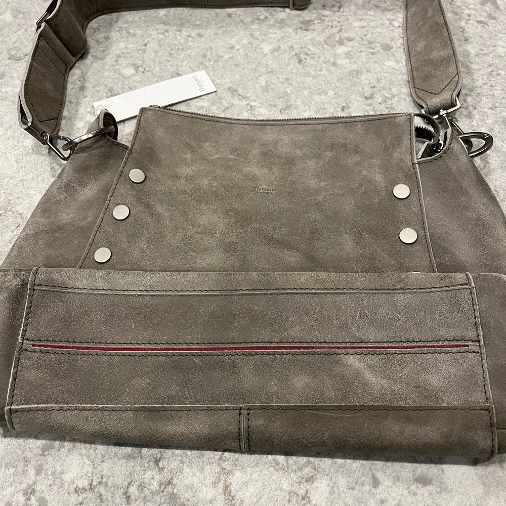 NEW with TAGS!  Hammitt Bryant Bag, Pewter/Brushed Silver